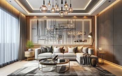 Feature Wall Trim Ideas for Modern Cranbrook Living Rooms