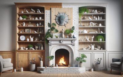 Fireplace Mantle Makeovers: Rustic to Contemporary in Cranbrook
